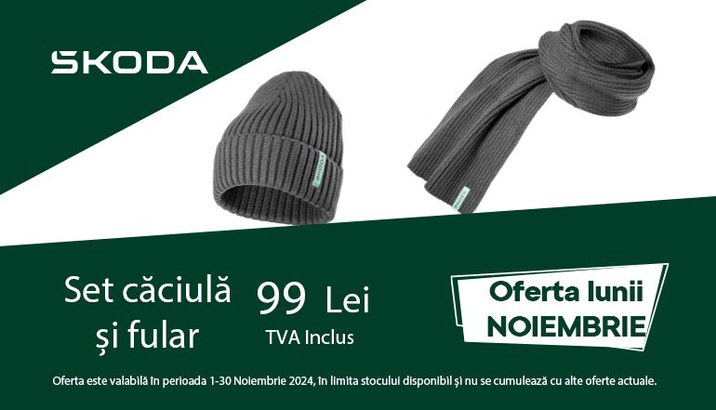 Oferta Lunii Noiembrie SKODA