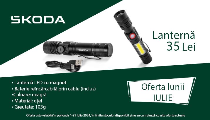 Oferta Lunii Iulie SKODA