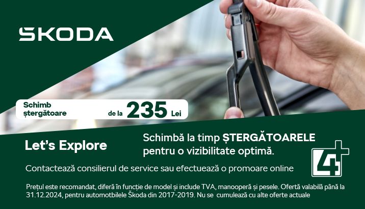 Stergătoare 4+ Skoda